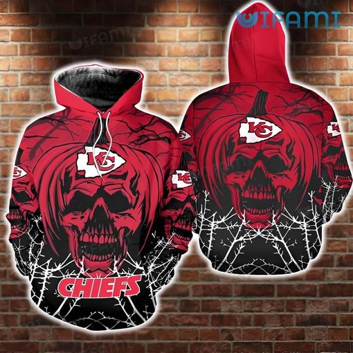 Kansas City Royals MLB 3D All-Over Print Skull Zipper Hoodie for Men and Women