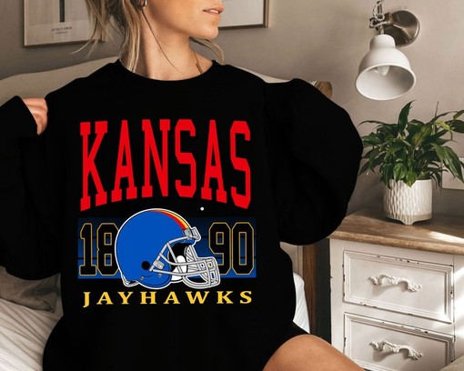 Kansas Football Crewneck Sweatshirt, Great for Fans of Sport Shirts Unisex - Image 3