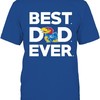 Kansas Jayhawks Best Dad Ever Basketball Shirt - NCAA Shirts for Men and Women