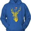 Kansas Jayhawks Hoodie, Ideal Hunting Forest Deer Gifts For Fans