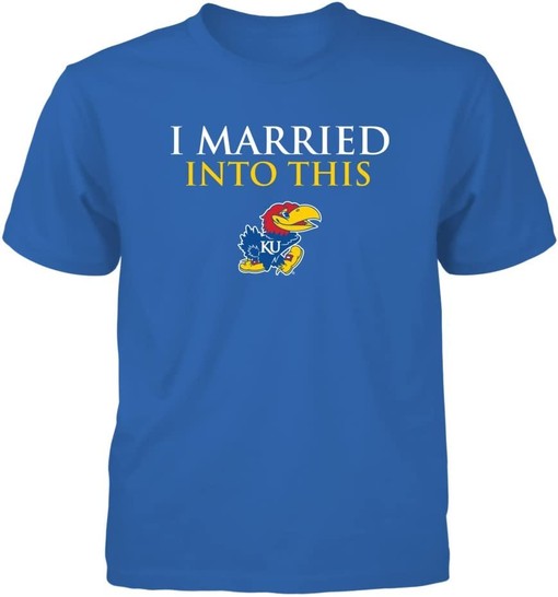 Kansas Jayhawks Hoodie, Proud Husband of a Kansas Jayhawk Fan, NCAA Shirts - Image 3
