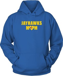 Kansas Jayhawks Hoodie with State University Shirt, Great Gifts For Fans