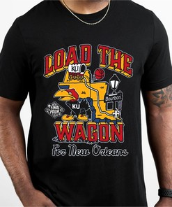 Kansas Jayhawks Load The Wagon For New Orleans 2022 Shirt - NCAA College Shirts
