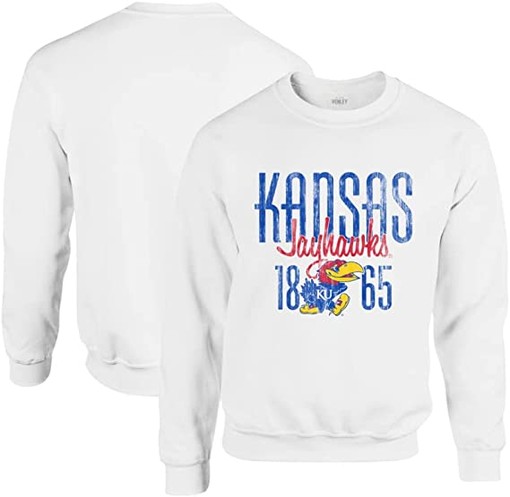 Kansas Jayhawks NCAA Sweatshirt for Men and Women - Sport Shirts Unisex