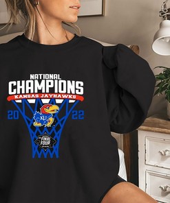 Kansas Jayhawks National Champions 2022 NCAA Division Men's Basketball Shirt - NCAA College Shirts