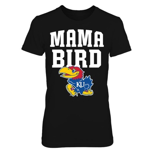 Kansas Jayhawks Shirt For Women, Mama Bird Women'S Shirt, Great for Fans of American University Shirt