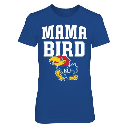 Kansas Jayhawks Shirt For Women, Mama Bird Women'S Shirt, Great for Fans of American University Shirt - Image 2