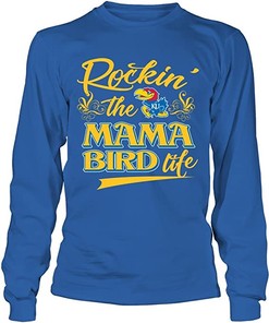 Kansas Jayhawks Shirt, Living the Rockin' Mom Life in Vintage Ncaa Shirts