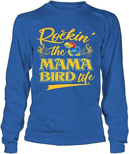 Kansas Jayhawks Shirt, Living the Rockin' Mom Life in Vintage Ncaa Shirts