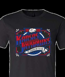 Kansas Jayhawks T-Shirt - Vintage NCAA Shirts for Fans