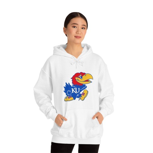 Kansas Jayhawks Unisex Heavy Blend Hooded Sweatshirt - NCAA Shirts for Men and Women - Image 2