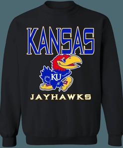 Kansas Jayhawks Vintage NCAA Sweatshirt Hoodie for Fans