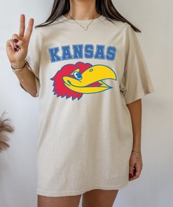 Kansas University Tshirt, Ku Tee, Jayhawks Shirt Trendy Jayhawks Fan Shirt, NCAA Shirts for Men