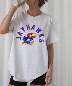 Kansas University Tshirt, Ku Tee, Jayhawks Shirt Trendy Jayhawks Tshirt, Jayhawks Game Day Shirt