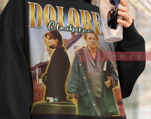 Kathy Bates Retro Film Shirt with Stephen King Quote and Dolores Claiborn - Image 2