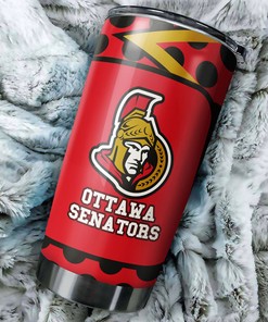 Keep Your Drink Hot or Cold with This Ottawa Senators NHL Coffee Tumbler