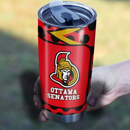 Keep Your Drink Hot or Cold with This Ottawa Senators NHL Coffee Tumbler - Image 2