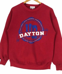 Keep it Vintage with Vintage Style 90S University Of Dayton American Football Apparel