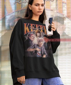 Keith Richards Rock Music Sweater - Classic Movie T-shirts for Men