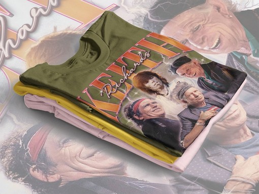 Keith Richards Rock Music Tee, Rolling Stones Vintage Shirt, Keith Richard Fan Tees, Retro 90s Sweater - Image 4