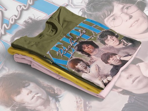 Keith Richards Young Rock Music Tee - Vintage English Musician Shirt - Image 4