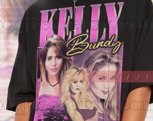 Kelly Bundy Retro 90s Sweater, Married with Children Homage Shirt, Christina Applegate Fan Tees - Image 2