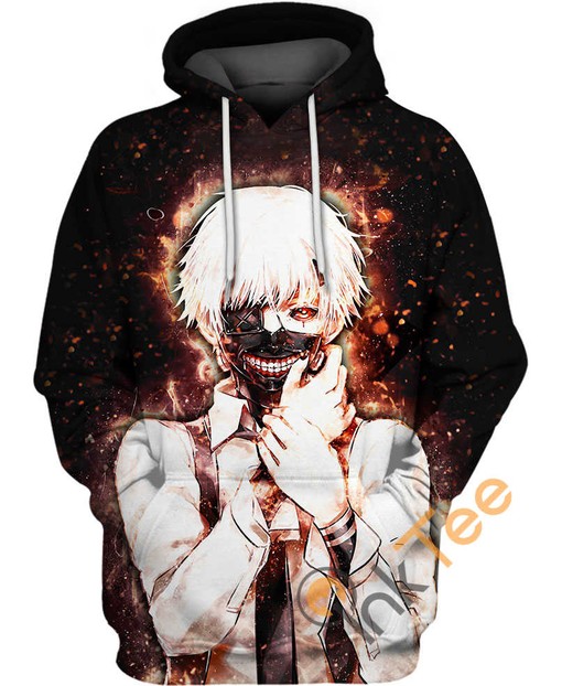 Ken Kaneki White Hair Hoodie 3D: Stay Warm and Stylish
