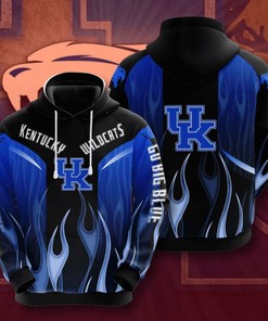 Kentucky Wildcats Sport All Over Print Hoodie with Custom 3D Design