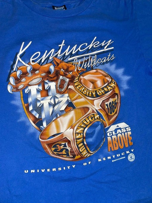 Kentucky Wildcats Sports Lover T-Shirt Sweatshirt Hoodie with Vintage Mascot - Image 2