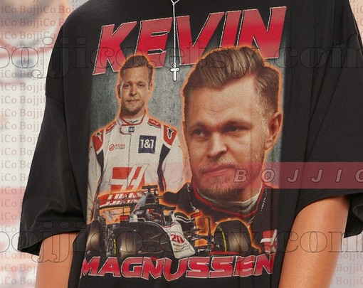 Kevin Magnussen Racing Shirt, F1 Fan Tees, Formula 1 Homage Tee, Kevin Magnussen Tribute - Image 2