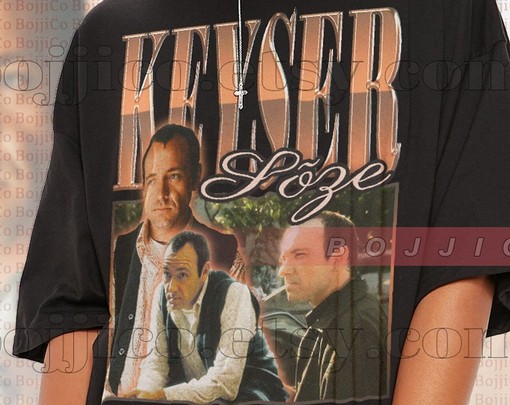 Keyser Tshirt, The Usual Suspects Retro Shirt, Kevin Spacey Fan Tees, Criminal Movie Quote Tee - Image 2