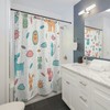 Kids Cute Forest Animals Shower Curtain - Fun for Kids and Grown-Ups