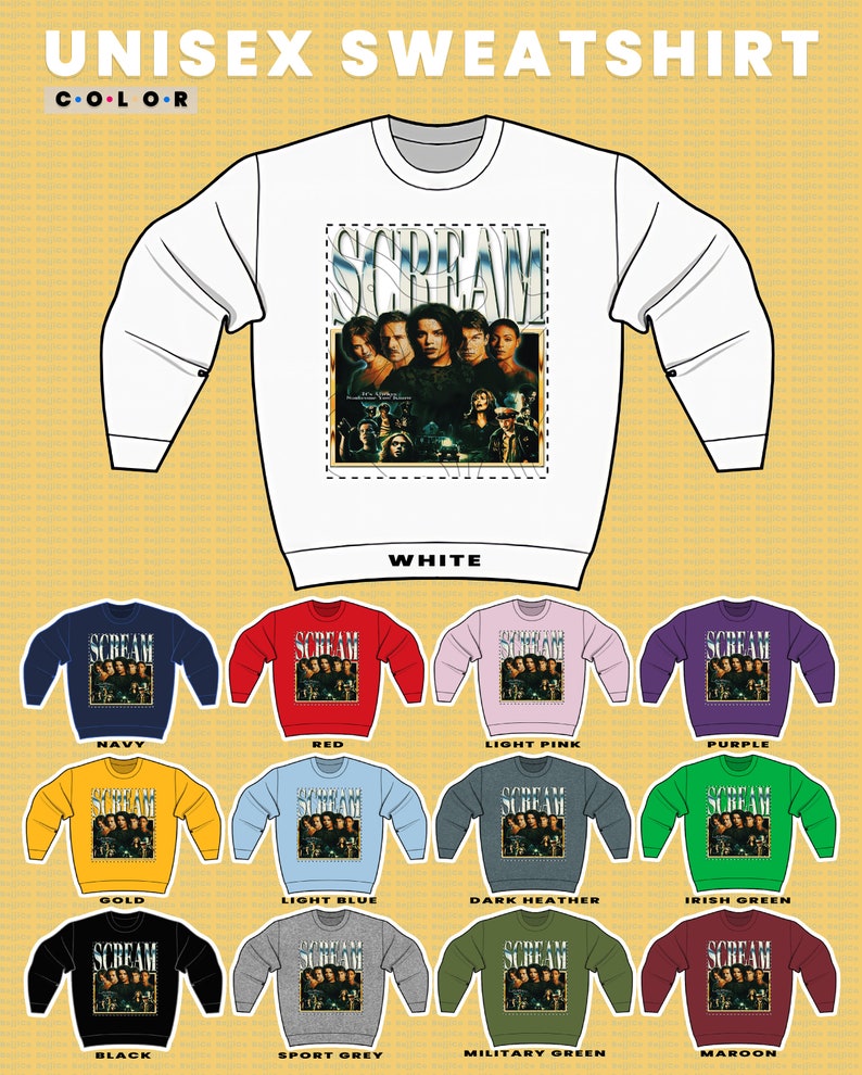 Kill3r Homage Fan T-Shirt - Retro Movie Shirt, SCREAM Sweater - Image 3