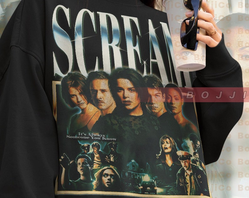 Kill3r Homage Fan T-Shirt - Retro Movie Shirt, SCREAM Sweater - Image 4
