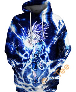 Killua All Over Print Hoodie 3D - Perfect for the Ultimate Fan