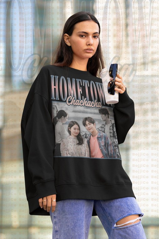 Kim Seon-ho Hometown Chachacha Sweatshirt, Hometown Sweater, Hong Du-sik Shin Min-a Yoon Hye-Jin Kim Ji-hyun Shirt