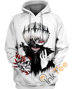 King Ken Kaneki Hoodie 3D: Perfect for Tokyo Ghoul Fans
