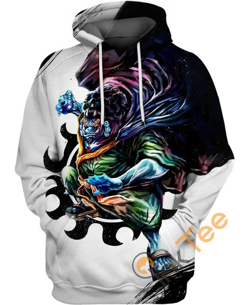 King Of The Sea One Piece All Over Print Zip Up Hoodie Men