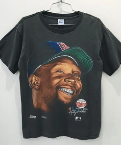 Kirby Puckett Vintage Minnesota Twins MLB T-Shirt, Sweatshirt, and Hoodie Reprint