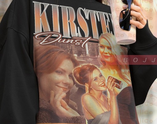 Kirsten Dunst Vintage Sweatshirt - Movie Fans Gifts for Women - Image 4