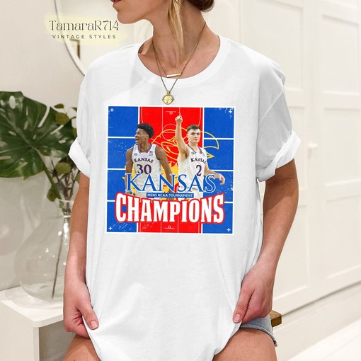 Ku Kansas Jayhawks Champions March Madness 2022 Shirt - NCAA Shirts for Men and Women - Image 4