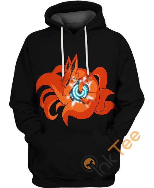 Kurama's Seal Naruto All Over Print Hoodie 3D with Exclusive Design