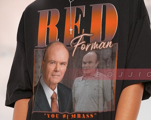 Kurtwood Smith Homage Red Forman Vintage Tee - That 70 Fan - Red Forman's Retro 90s Merch - Image 2