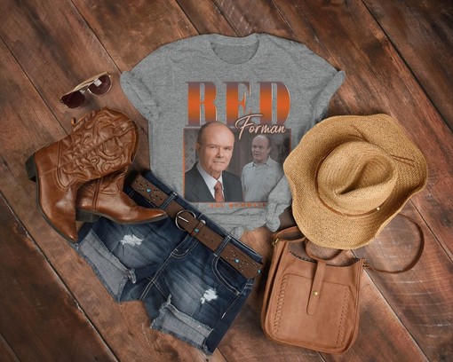 Kurtwood Smith Homage Red Forman Vintage Tee - That 70 Fan - Red Forman's Retro 90s Merch - Image 3
