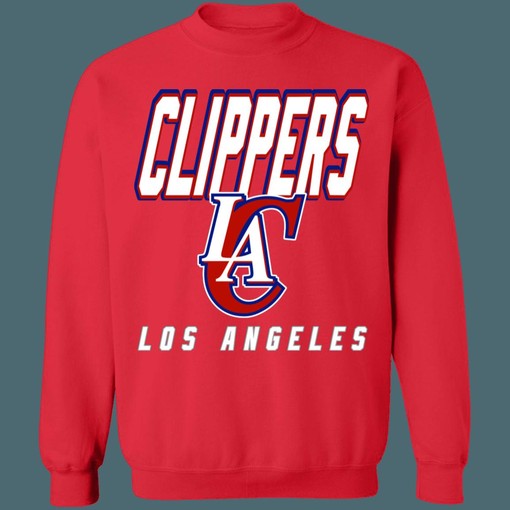 LA Clippers NBA Graphic Sweatshirt Hoodie - Retro Style Fan Gear