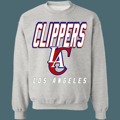 LA Clippers NBA Graphic Sweatshirt Hoodie - Retro Style Fan Gear - Image 4