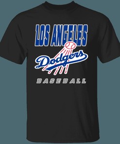 LA Dodgers Retro T-Shirt Sweatshirt Hoodie - Perfect Gifts for Baseball Fans!
