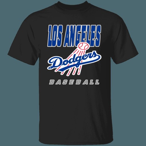 LA Dodgers Retro T-Shirt Sweatshirt Hoodie - Perfect Gifts for Baseball Fans!
