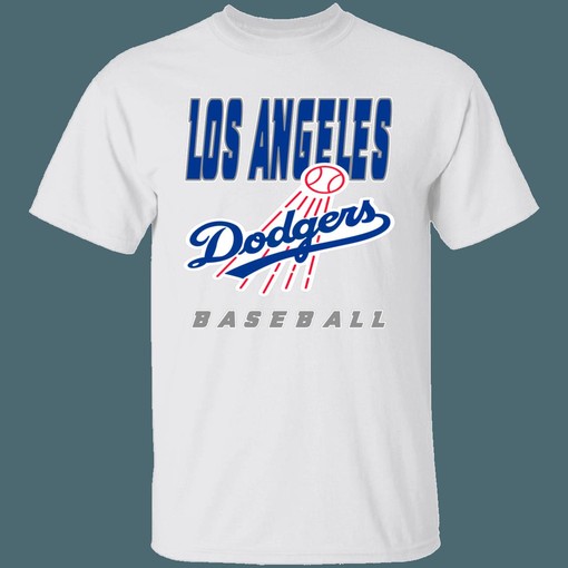 LA Dodgers Retro T-Shirt Sweatshirt Hoodie - Perfect Gifts for Baseball Fans! - Image 4