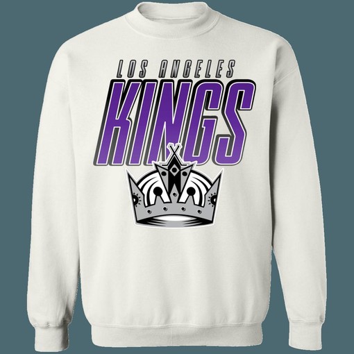 LA Kings 90's Retro NHL Graphic Sweatshirt Hoodie - Vintage Look